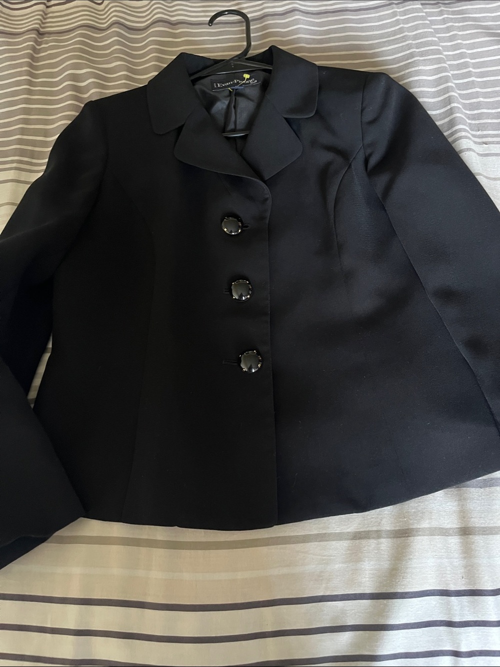 Evan Picone Black Women's Tailored Blazer
